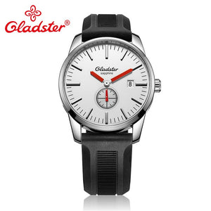 Gladster Luxury Sports Calendar Silicone Male Watch Quartz Japan MIYOTA GP11-3H