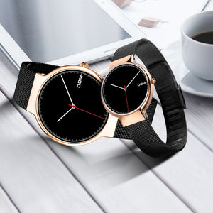 TEENRAM 2pcs Couple Watches Gift for Lovers Paired Watch Quartz Clock relogio masculin Men Women Wristwatch parejas Popular