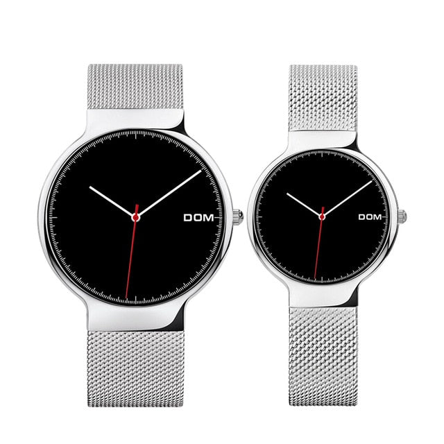 TEENRAM 2pcs Couple Watches Gift for Lovers Paired Watch Quartz Clock relogio masculin Men Women Wristwatch parejas Popular